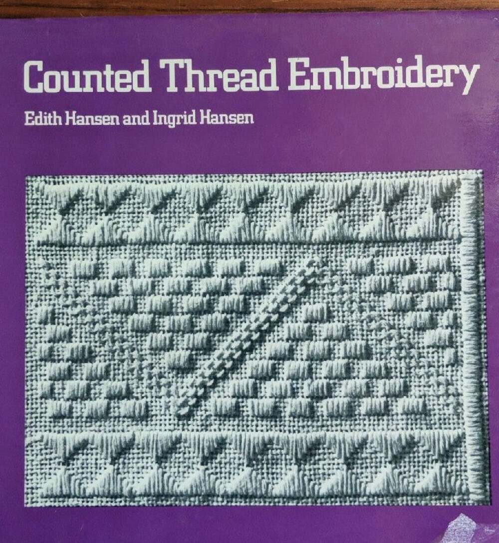 Counted Thread Embroidery Pattern Book HC - Picture 1 of 7